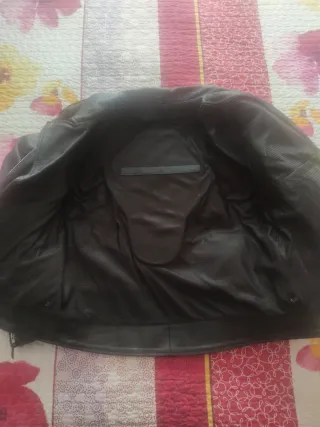 Chaqueta de cuero para moto, talla 3 XL