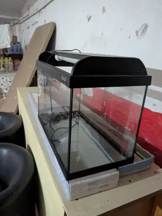 Pecera/acuario con luz 60L 59*30*43