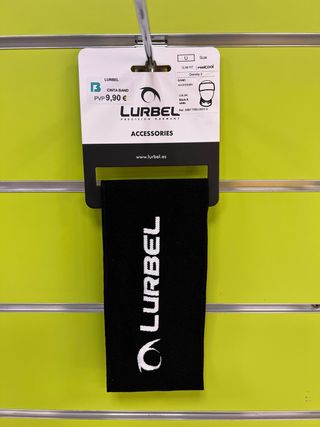 Cinta cabeza LURBEL U Negro