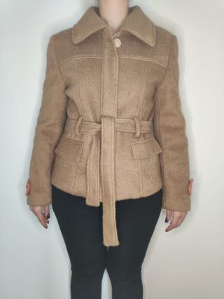 Cappotto corto Coconuda marrone