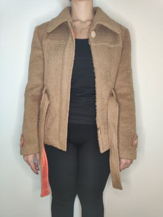 Cappotto corto Coconuda marrone