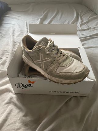 Zapatillas Munich Beige/Gris
