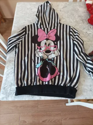 Sudadera Minnie Rayas