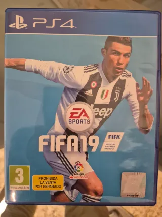 Consola PS4 (PlayStation 4) Negra + FIFA 19