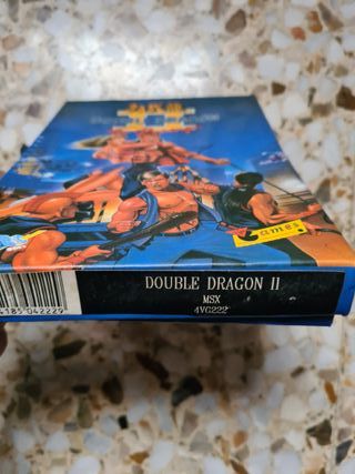 Videojuego MSX Double Dragon II Cassette