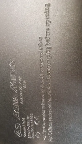 LOTE Desmonte acuario