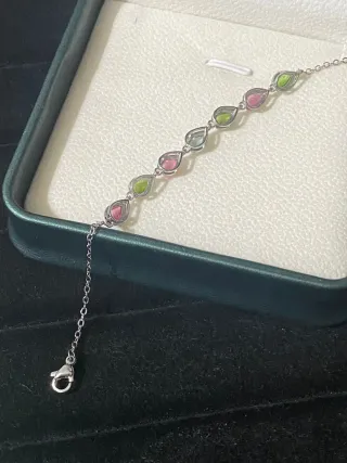 Pulsera Turmalina Natural Gota