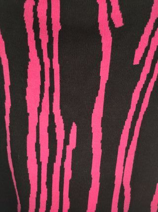 Abito invernale donna fantasia zebra