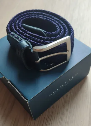 Cinturón trenzado Polo Club Talla 90