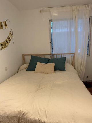 Cama madera 150x170cm con cabecero