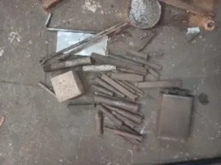 Herramientas de forja variadas