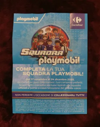 Squadra Playmobil 72098 calciatore 27 Sampdoria
