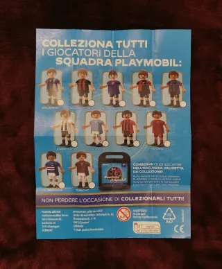 Squadra Playmobil 72098 calciatore 27 Sampdoria