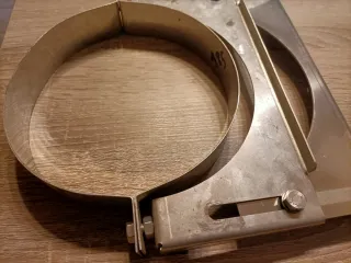 Abrazadera Inox Chimenea 185mm Extensible