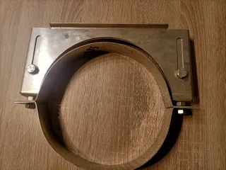 Abrazadera Inox Chimenea 185mm Extensible