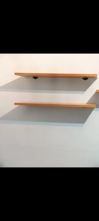 3 Baldas de madera de haya.