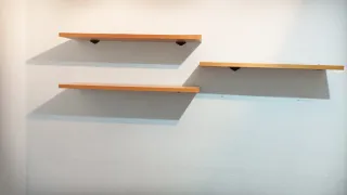 3 Baldas de madera de haya.