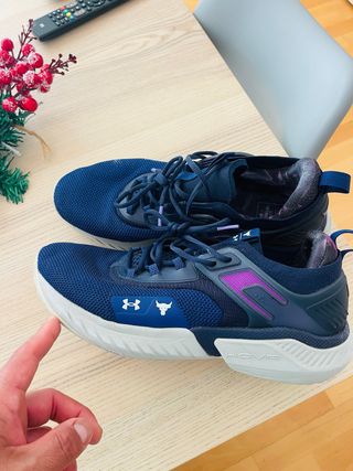 Zapatillas Under Armour Project Rock Azul/Morado