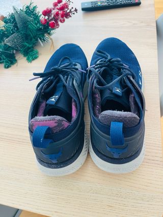 Zapatillas Under Armour Project Rock Azul/Morado