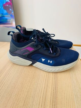Zapatillas Under Armour Project Rock Azul/Morado