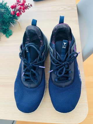 Zapatillas Under Armour Project Rock Azul/Morado