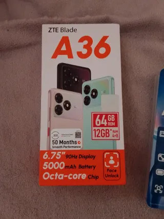 ZTE A36 4G 64GB Verde