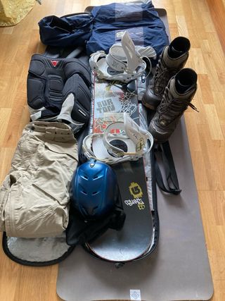 Equipo completo Snowboard