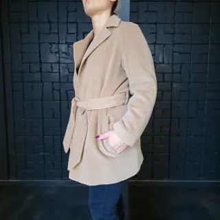 Cappotto Piacenza Cashmere Beige Taglia M