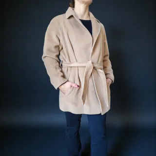 Cappotto Piacenza Cashmere Beige Taglia M