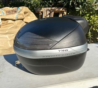 Maleta Givi V46 Monokey + Respaldo + soporte