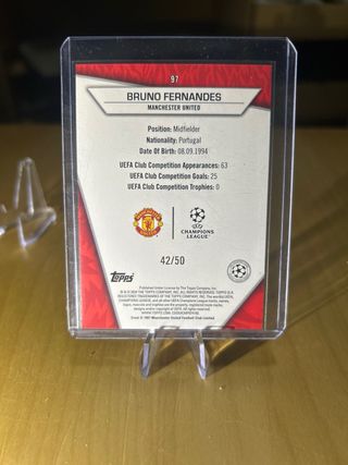 Camiseta Bruno Fernandes 42/50