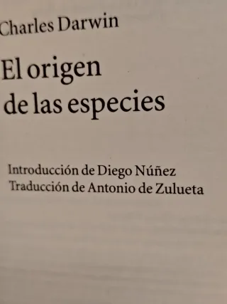 El origen de las especies / On the Origin of Sp...