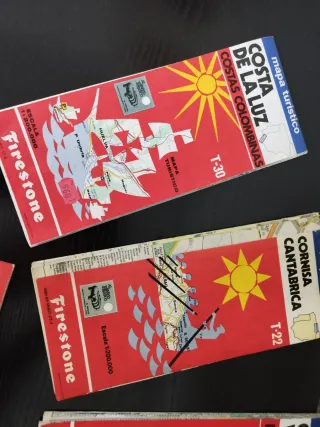 5 Mapas Firestone Hispania 1972