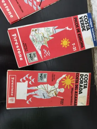 5 Mapas Firestone Hispania 1972