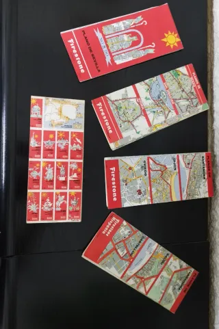 5 Mapas Firestone Hispania 1972