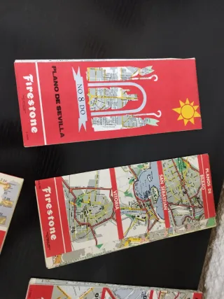 5 Mapas Firestone Hispania 1972