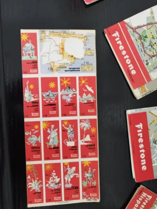 5 Mapas Firestone Hispania 1972