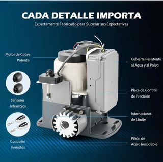 Motor para puerta corredera