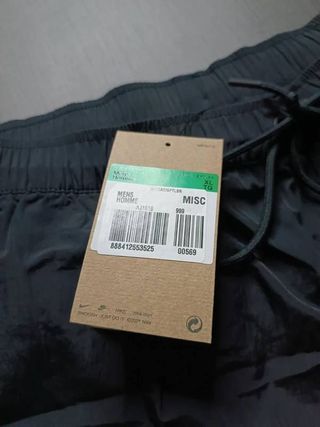 Pantaloncini cargo Nike neri