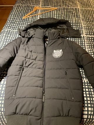 Giubbino in pura lana vergine certificata nero