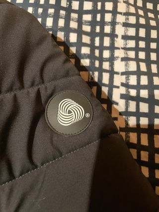 Giubbino in pura lana vergine certificata nero