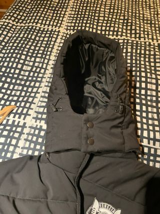 Giubbino in pura lana vergine certificata nero