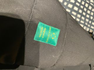 Giubbino in pura lana vergine certificata nero