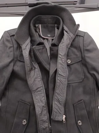 Chaquetón mujer talla M negro