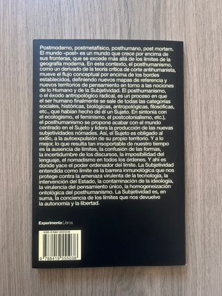 El Posthumanismo o el Exilio Radical