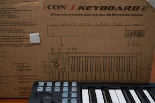 Teclado Controlador MIDI Icon 25 Teclas