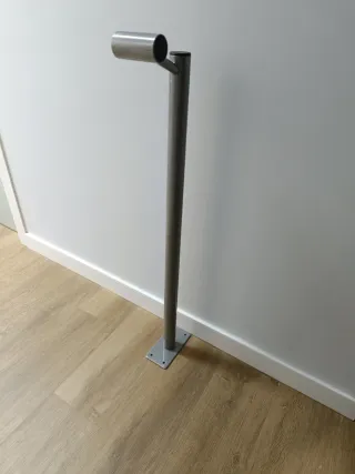 Pie para barra de danza con fijación