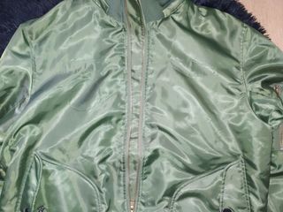 Chaqueta Bomber Verde Talla M/L Nueva