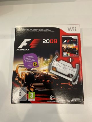 F1 2009 + Volante Wii