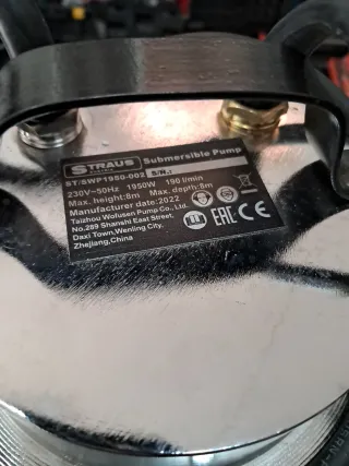 Pompa Sommersa 1950W 230V/50Hz